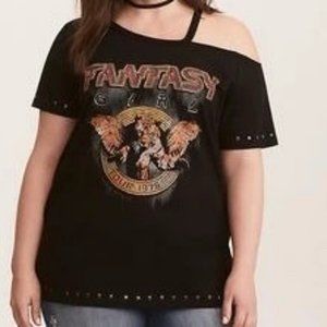 Torrid Cold Shoulder Tee Sz. 0/M